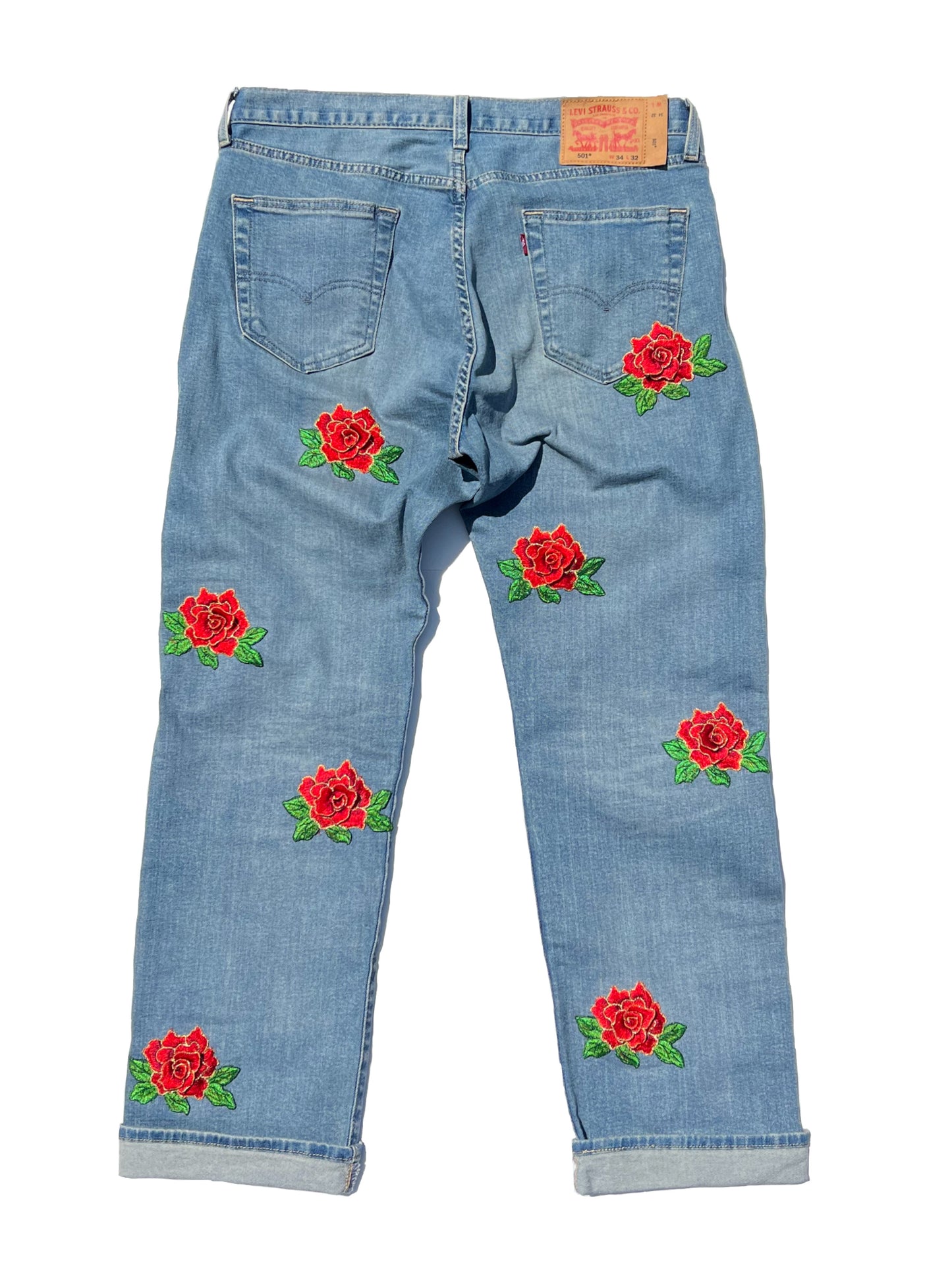 Floral Denim