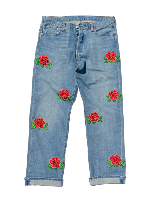 Floral Denim