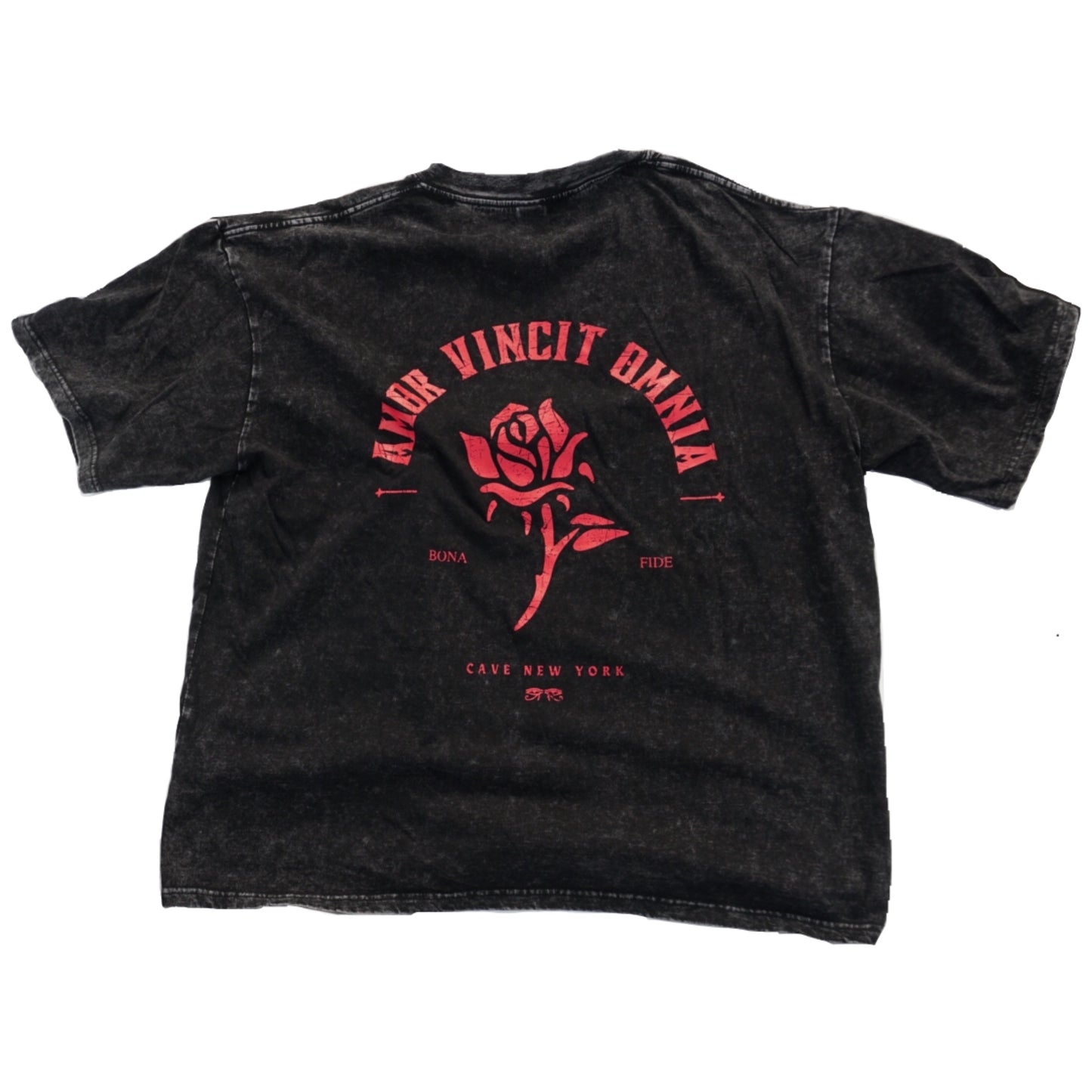ROSE Wash T-Shirt - BLACK