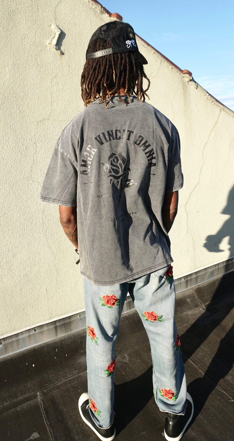 ROSE Wash T-Shirt - GREY