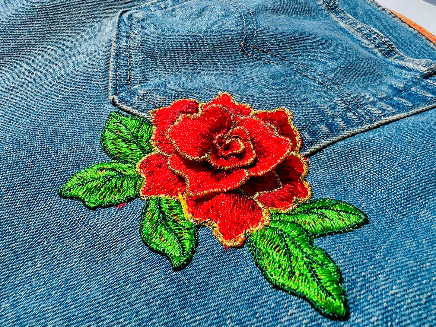 Floral Denim