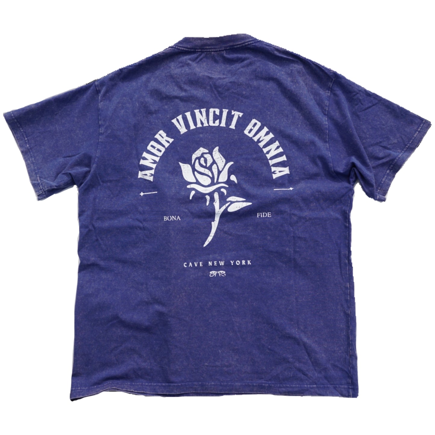 ROSE Wash T-Shirt - BLUE